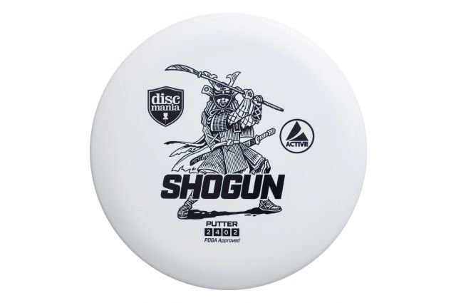 Discgolf DISCMANIA Putter SHOGUN Active white 2/4/0/2 Discgolf DISCMANIA Putter SHOGUN Active white 2/4/0/2