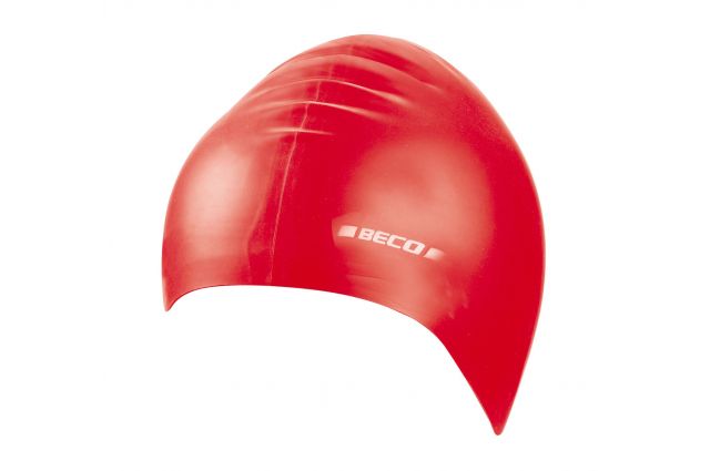 BECO Kid's silicon swimming cap 7399 5 red Raudona BECO Kid's silicon swimming cap 7399 5 red