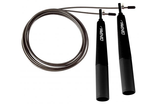 Jump Rope AVENTO 42HO 290cm Steel Black Jump Rope AVENTO 42HO 290cm Steel Black