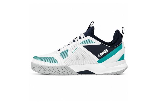 Tennis shoes for men K-SWISS K-FRAME SPEED RUBLO CLAY white/green/black