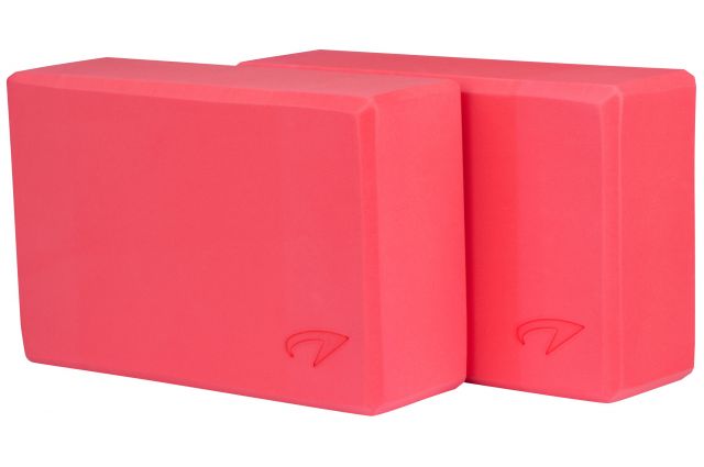 Yoga brick AVENTO 42YA 2pcs Pink Yoga brick AVENTO 42YA 2pcs Pink