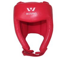 WESING boxing headguard AIBA approved, red,XL