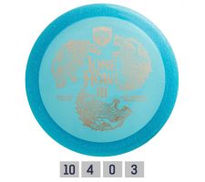 Discgolf DISCMANIA Distance Driver C-LINE PD Lone Howl 3 Blue 10/4/0/3