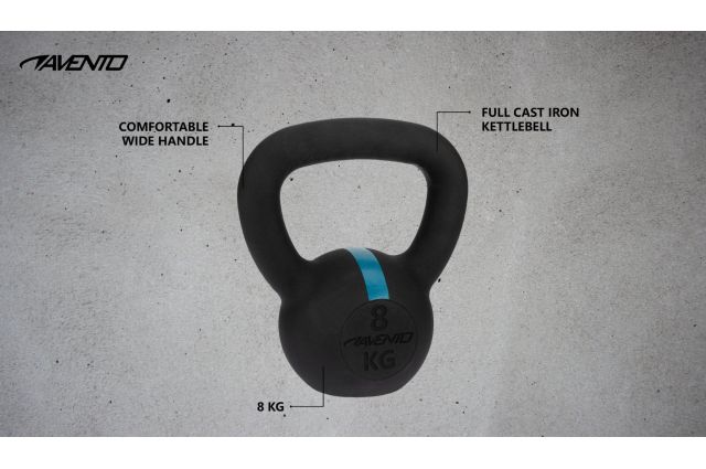 Kettlebell AVENTO 42KH 8kg Kettlebell AVENTO 42KH 8kg