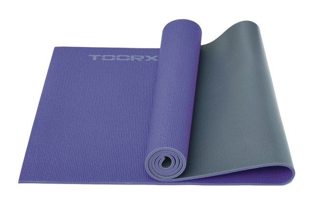 Yoga mat Toorx MAT177 PVC 173x60x0,6 PVC Purple/ Grey Yoga mat Toorx MAT177 PVC 173x60x0,6 PVC Purple/ Grey