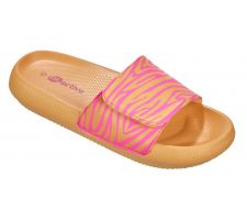 Slippers for women V-Strap BECO ZEBRA VIBES, 3 38  orange