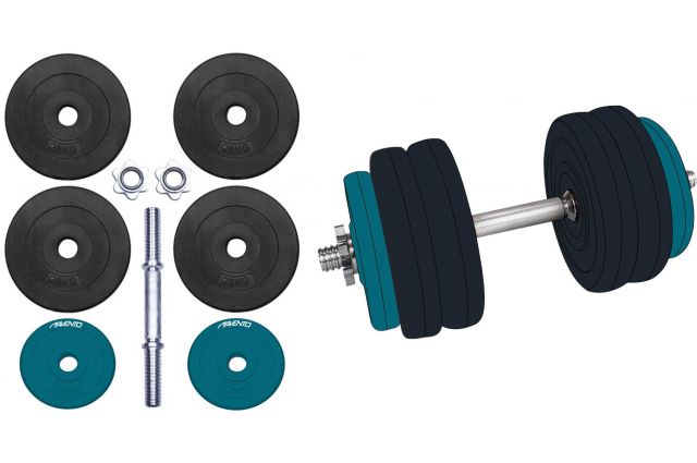 Keičiamo svorio hantelis AVENTO 42DF 15 kg