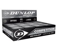 Squash ball Dunlop COMPETITION clubs+10% hang Official ball of PSA World Tour 12-box
