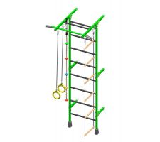 Swedish wall for children green, 226x93x61cm