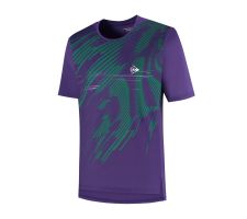 T-shirt for women DUNLOP GAME 2 S white/black/aqua sky, Vyriški marškinėliai DUNLOP GAME TEE L dydis