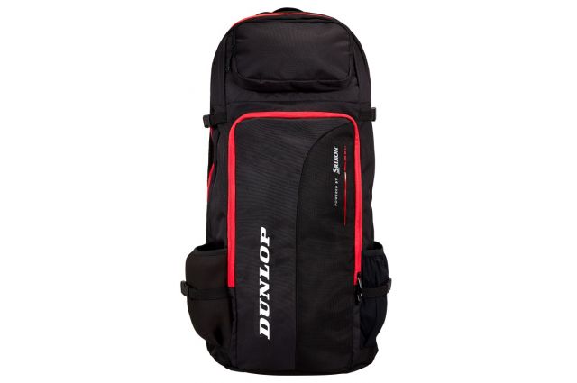 Kuprinė Dunlop CX-PERFORMANCE LONG BACKPACK, Juoda/raudona, Kuprinė Dunlop CX-PERFORMANCE LONG BACKPACK