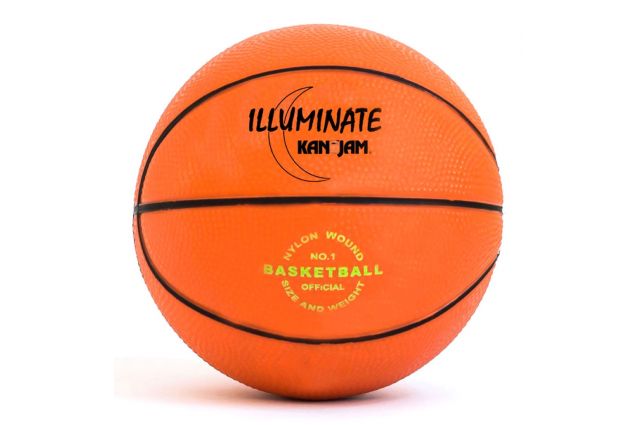 Krepšinio kamuolys KANJAM šviečiantis Krepšinio kamuolys KANJAM šviečiantis