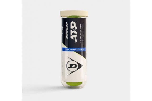 Tennis balls DUNLOP ATP CHAMPIONSHIP Entry 3-tube ITF Tennis balls DUNLOP ATP CHAMPIONSHIP Entry 3-tube ITF