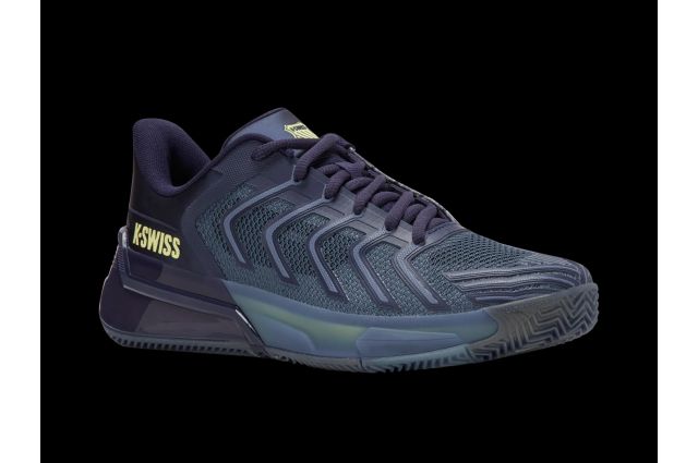Teniso batai vyr. K-SWISS ULTRASHOT 4 CLAY indigo/naval/green EU42 Tamsiai mėlyna Teniso batai vyr. K-SWISS ULTRASHOT 4 CLAY indigo/naval/green EU42