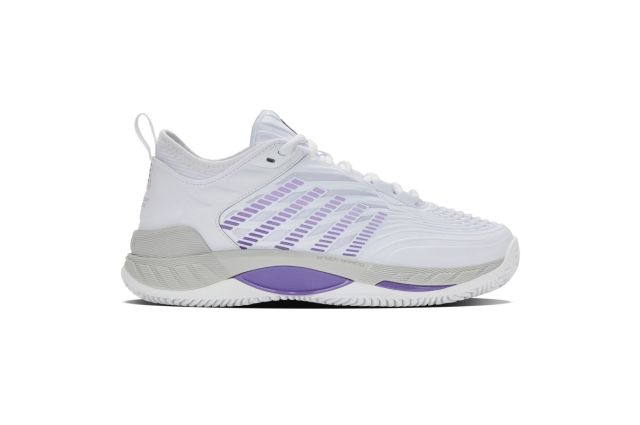 Teniso batai mot. K-SWISS HYPERCOURT SUPREME 2 CLAY white/purple