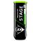 Tennis balls Dunlop STAGE 1 GREEN 3-tube ITF Tennis balls Dunlop STAGE 1 GREEN 3-tube ITF