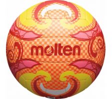 Volleyball ball for beach leisure MOLTEN V5B1502-O , synth. leather size 5
