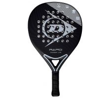 Padel tennis racket, Dunlop RAPID POWER 4.0 365g Hybrid Pro-EVA beginner black/brown