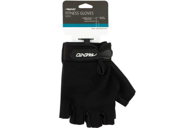 Fitness gloves mesh AVENTO 42AB S/M Black Fitness gloves mesh AVENTO 42AB S/M Black