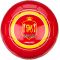 Street football ball AVENTO 16XO Glossy World Soccer D23cm Red/Yellow Street football ball AVENTO 16XO Glossy World Soccer D23cm Red/Yellow
