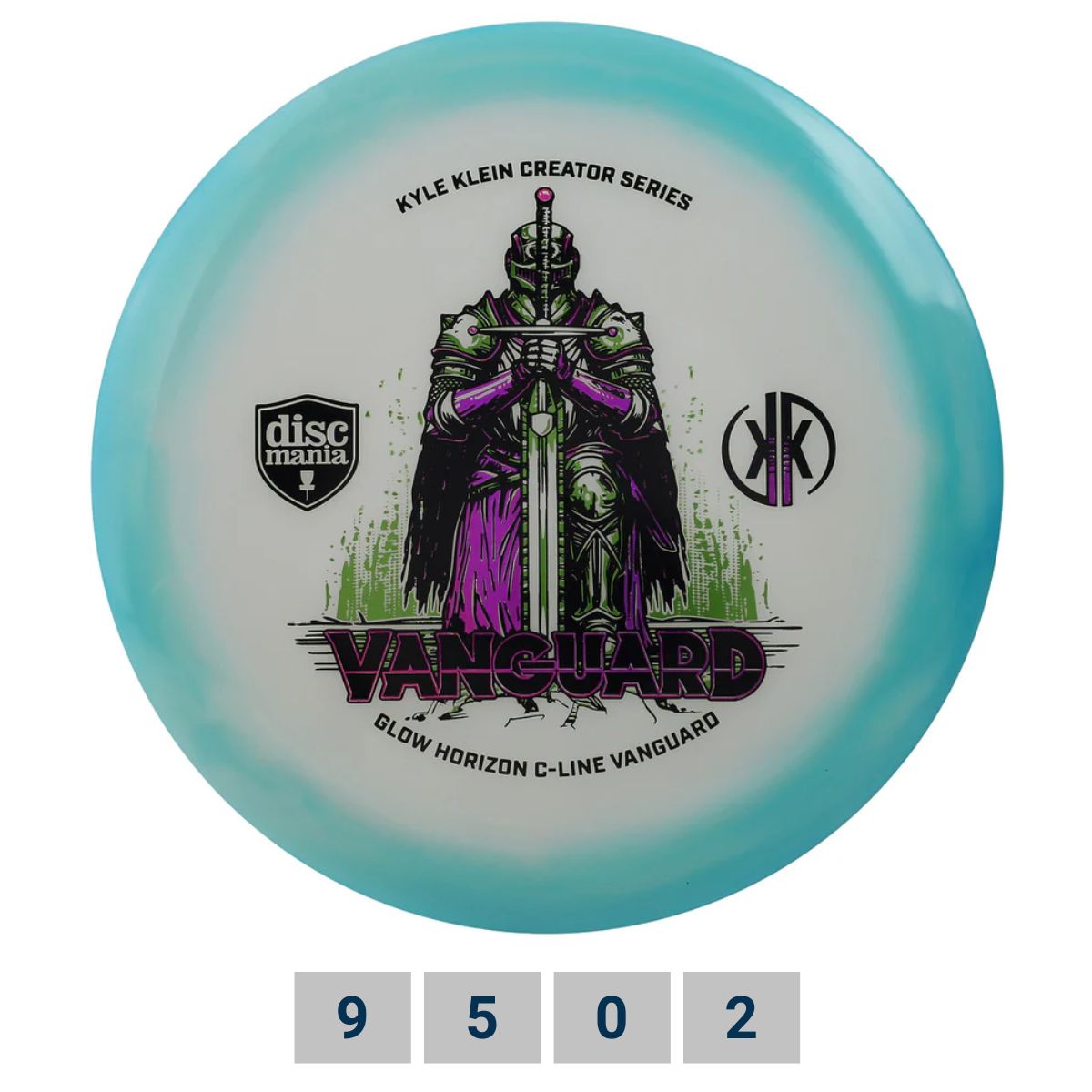 Discmania Glow Horizon C-Line Vanguard diskgolfo diskas