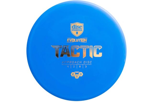 Discgolf DISCMANIA Midrange driver HARD EXO TACTIC Evolution Light blue 4/2/0/3 Discgolf DISCMANIA Midrange driver HARD EXO TACTIC Evolution Light blue 4/2/0/3