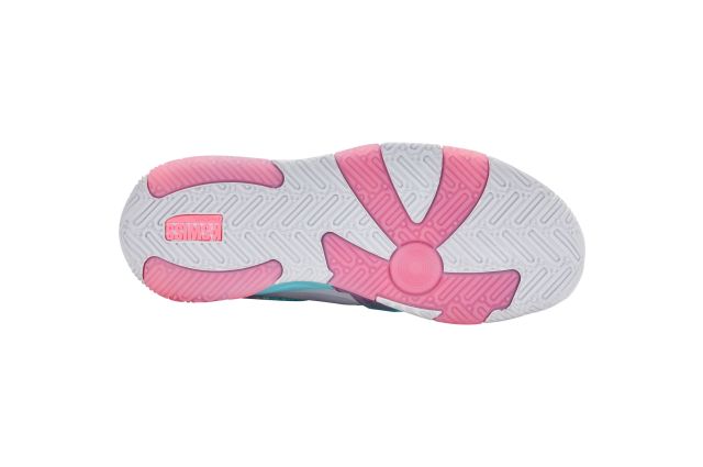 Padelio batai mot. K-FRAME PADEL light blue/pink