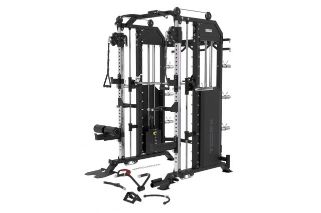 Strenght machine TOORX DUAL PULLEY/SMITH MACHINE/RACK ASX-6000 Professional Strenght machine TOORX DUAL PULLEY/SMITH MACHINE/RACK ASX-6000 Professional