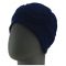 Ladies fabric swimcap with plastic lining and soft headband 3403 54 navy Tamsiai mėlyna Ladies fabric swimcap with plastic lining and soft headband 3403 54 navy