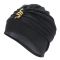 Fabric swimming cap FASHY 3483 20 black, ladies Juoda Fabric swimming cap FASHY 3483 20 black, ladies