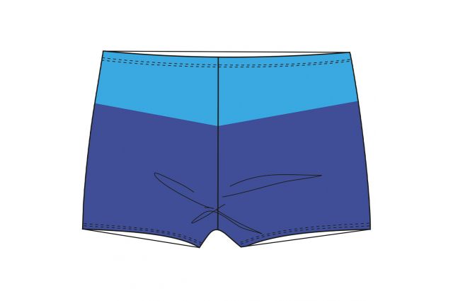 Swimming boxers for boys FASHY 26634 01 164 black/blue