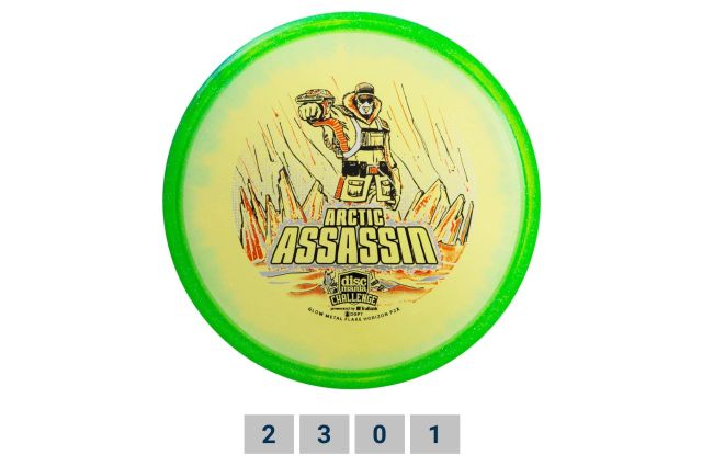 Diskgolfo diskas DISCMANIA C-Line Metalflake Horizon P2x Arctic Assassin Challenge Diskgolfo diskas DISCMANIA C-Line Metalflake Horizon P2x Arctic Assassin Challenge