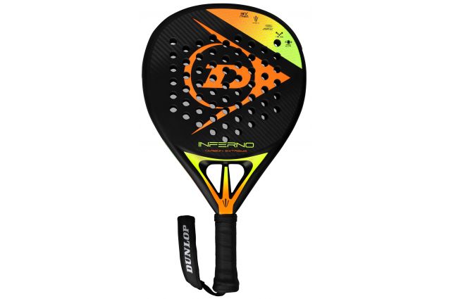 Padel bat Dunlop INFERNO CARBON EXTREME 365g Padel bat Dunlop INFERNO CARBON EXTREME 365g