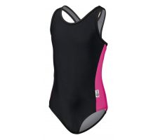 Girl's swim suit BECO UV SEALIFE 805 40 116 cm pink/black