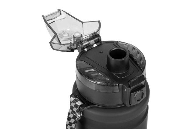 Drinking bottle GYMSTICK 1L black Drinking bottle GYMSTICK 1L black