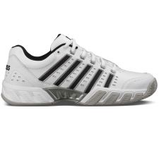 Tennis shoes for men K-SWISS BIGSHOT LIGHT LTR white/black/silver 129 UK 9 (EU 43)