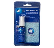 Multi-Screen Clene Travel Kit - Travel size screen cleaning solution and cloth 25ml AF