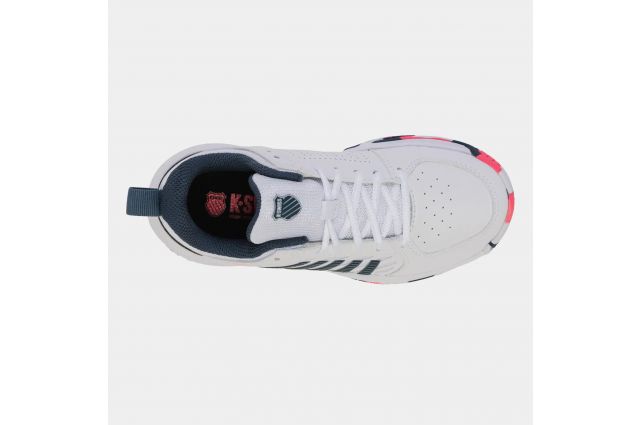 Tennis shoes for kids K-SWISS COURT EXPRESS 2 Balta/mėlyna OMNI white/stargazer EU35.5