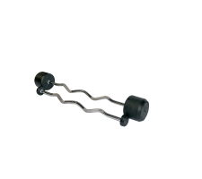 Rubber curl barbell 60kg AC-12312
