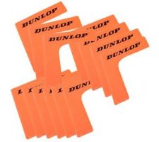 Tennis court corners  Dunlop 16 pcs., orange