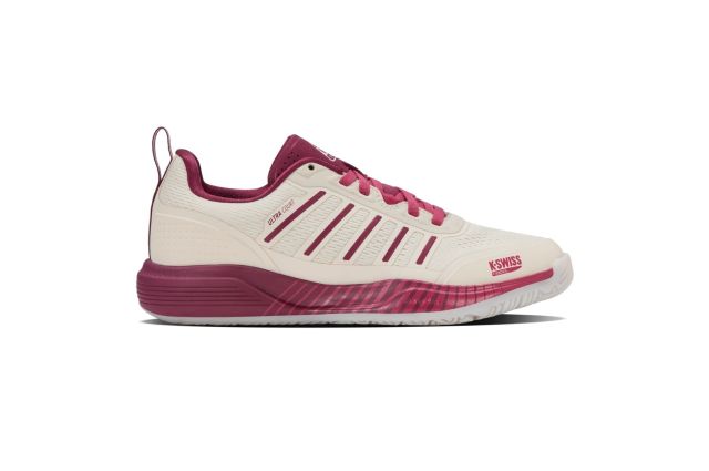 Padelio batai mot. K-SWISS ULTRA COURT PADEL-JET creame/rubby