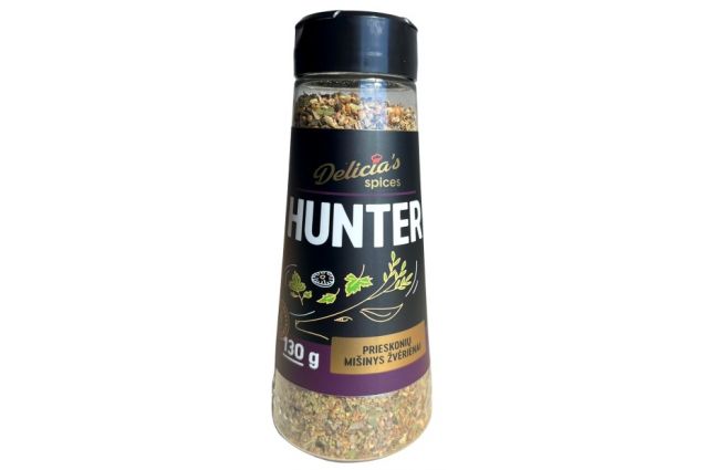 Prieskonių mišinys DELICIA'S Hunter 130g Prieskonių mišinys DELICIA'S Hunter 130g