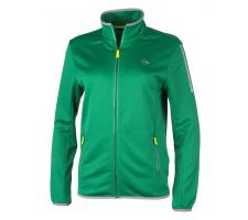 Knitted jacket for girls DUNLOP Club 164cm green