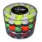 Padel raketės apvija DUNLOP TOUR PRO overgrip, mixed Įvairių spalvų Padel raketės apvija DUNLOP TOUR PRO overgrip, mixed
