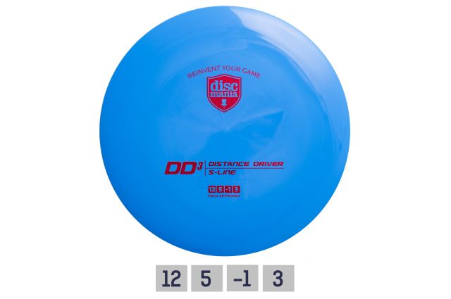 Diskgolfo diskas DISCMANIA S-LINE DD3 Diskgolfo diskas DISCMANIA S-LINE DD3