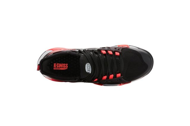 Padelio batai vyr. K-SWISS TURA TEAM PADEL black/red
