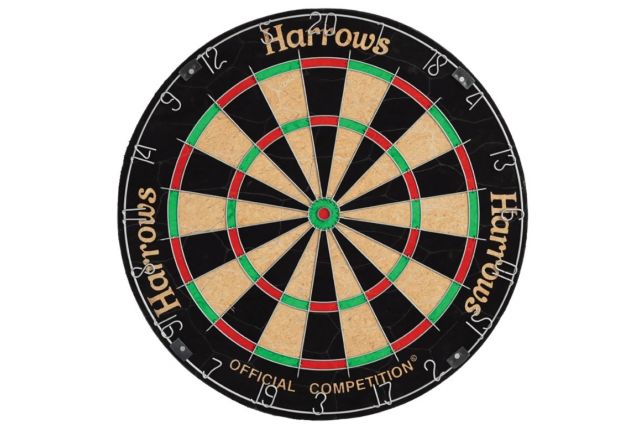 Dartboard HARROWS OFFICIAL COMPETITION BRISTLE EA326 RoundWire Dartboard HARROWS OFFICIAL COMPETITION BRISTLE EA326 RoundWire