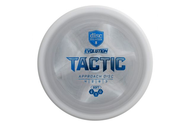 Discgolf DISCMANIA Midrange driver SOFT EXO TACTIC Evolution Grey 4/2/0/3 Discgolf DISCMANIA Midrange driver SOFT EXO TACTIC Evolution Grey 4/2/0/3