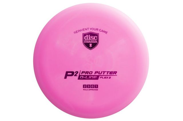 Diskgolfo diskas DISCMANIA Putter D-LINE P1 FLEX 2 Diskgolfo diskas DISCMANIA Putter D-LINE P1 FLEX 2