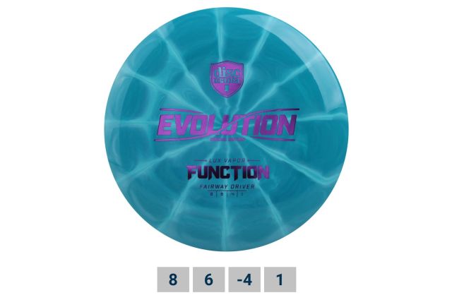 Diskgolfo diskas DISCMANIA Fairway Driver Lux Vapor Function - Special Edition Diskgolfo diskas DISCMANIA Fairway Driver Lux Vapor Function - Special Edition